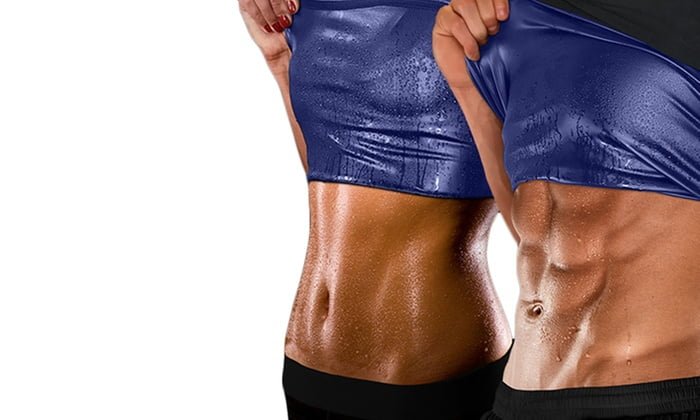 US Men Extreme Sweat Shapewear Fat Burner Workout Tank Top Sauna