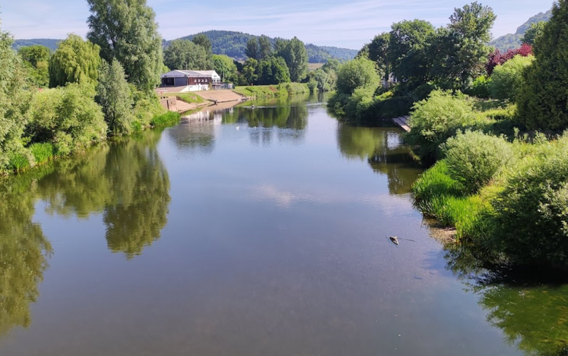 places to take a dog to swim in Monmouthshire