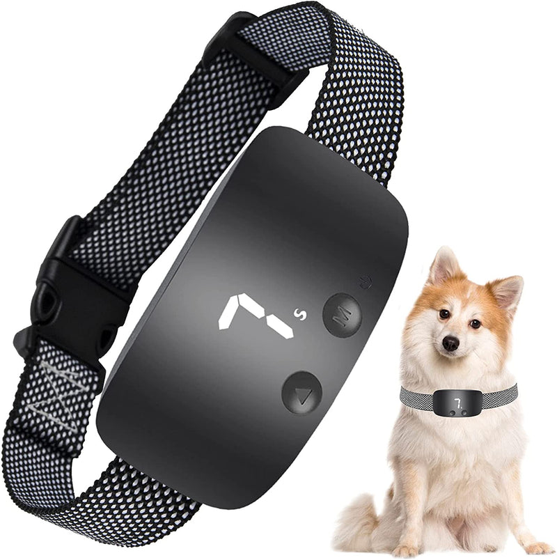 Automatic Bark Collar for Dogs, Rechargeable Anti Barking Training Collar - Calmshops.co.uk