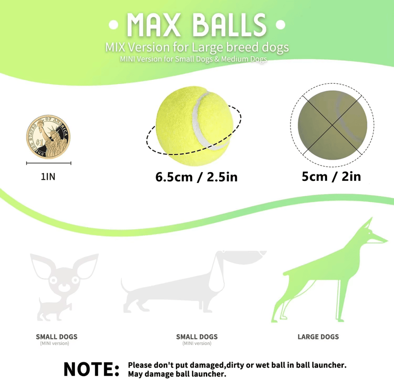 Calmshops Maxi Automatic Ball Launcher For Dogs Interactive Thrower - Calmshops.co.uk