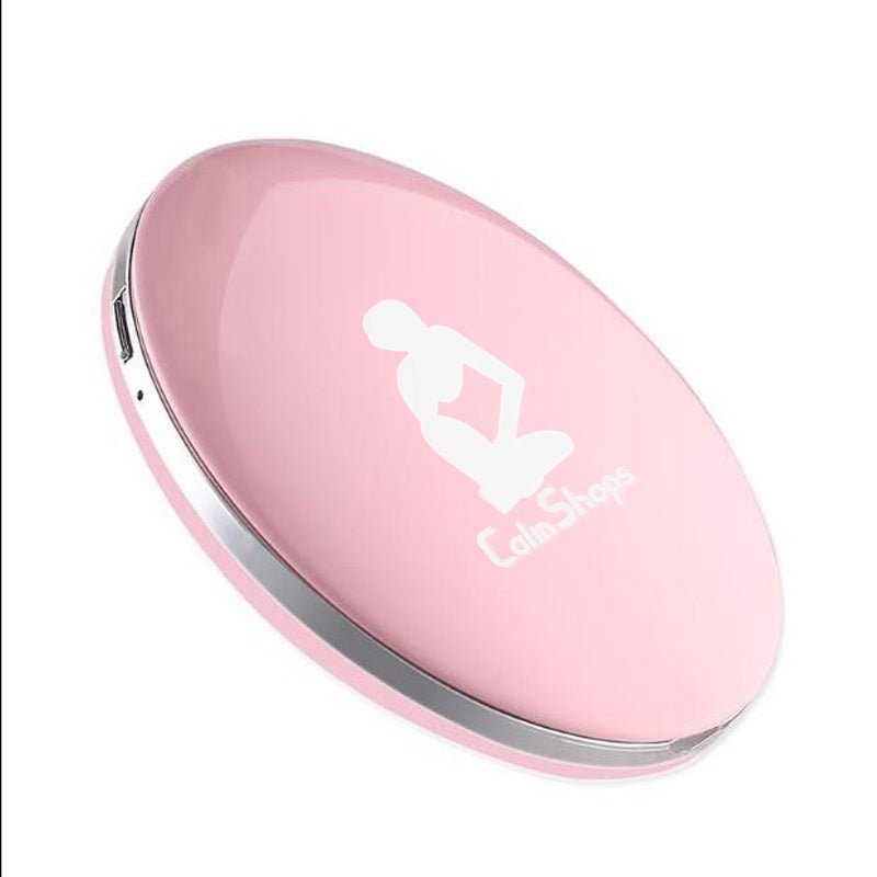 Compact Mirror With LED Light - USB Rechargeable Pocket - Calmshops.co.uk