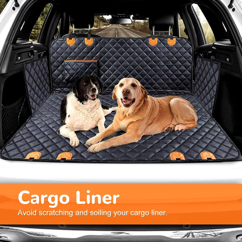 Dog Car Seat Cover for Pets Waterproof Seat Cover 600D Heavy Duty - Calmshops.co.uk