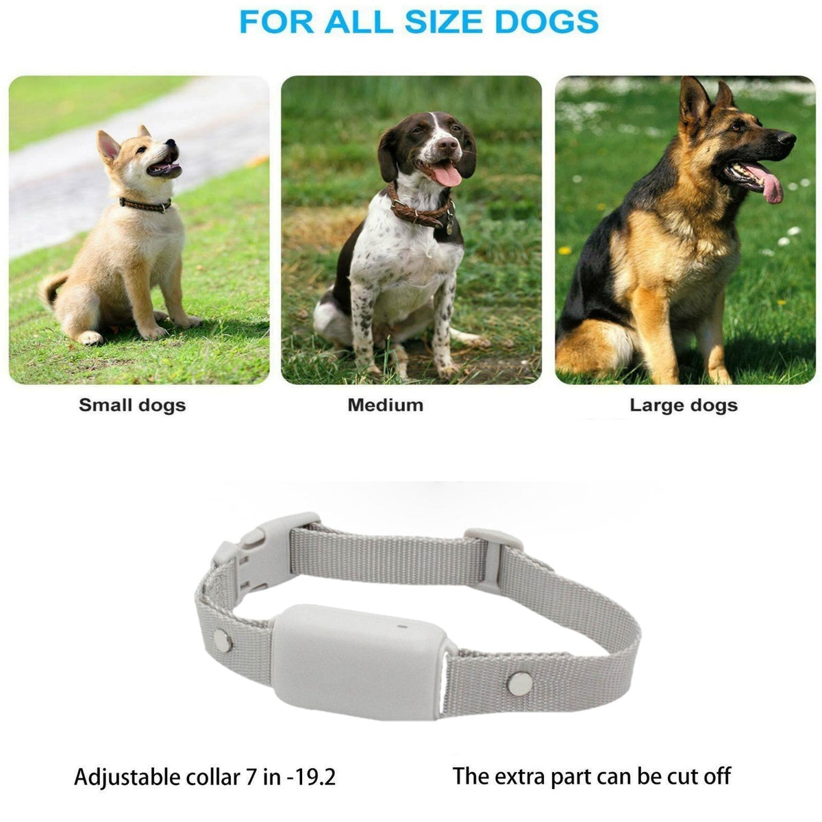 DOG TRAINING COLLAR Bark Collar Wireless E Collar for Dog