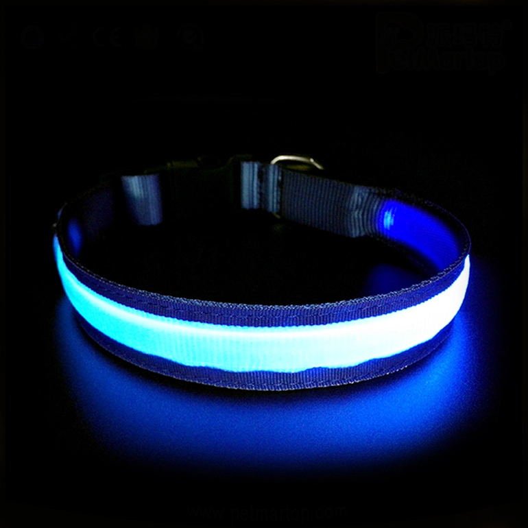 Led Light Dog Collar For Dogs, Light Up Collar for Dogs USB Rechargeable - Calmshops.co.uk