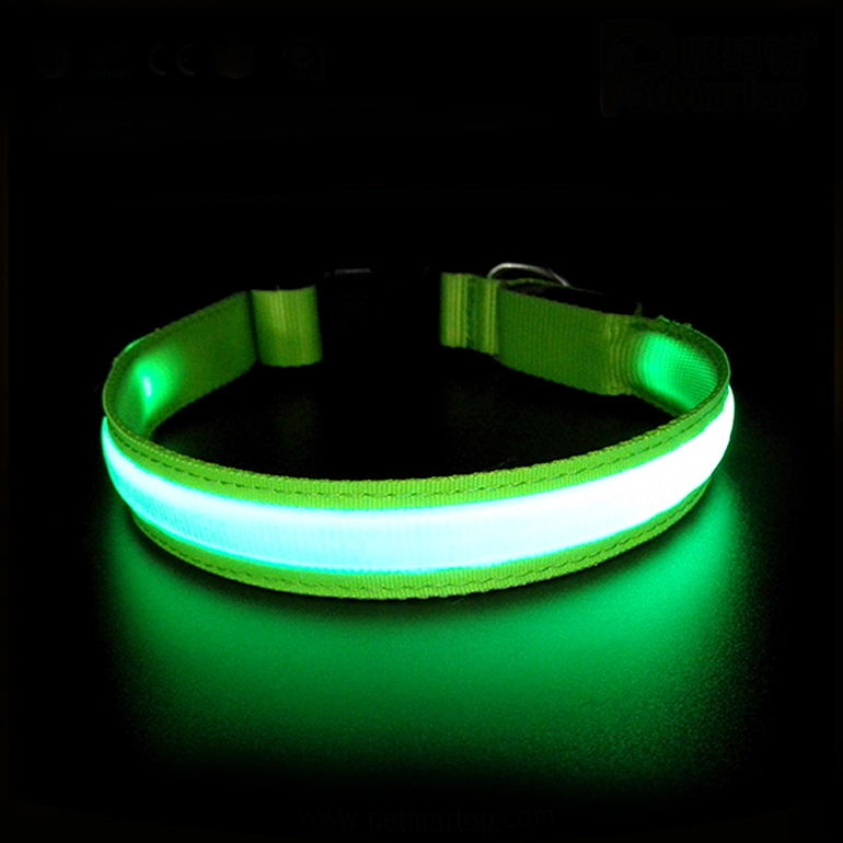 Led Light Dog Collar For Dogs, Light Up Collar for Dogs USB Rechargeable - Calmshops.co.uk