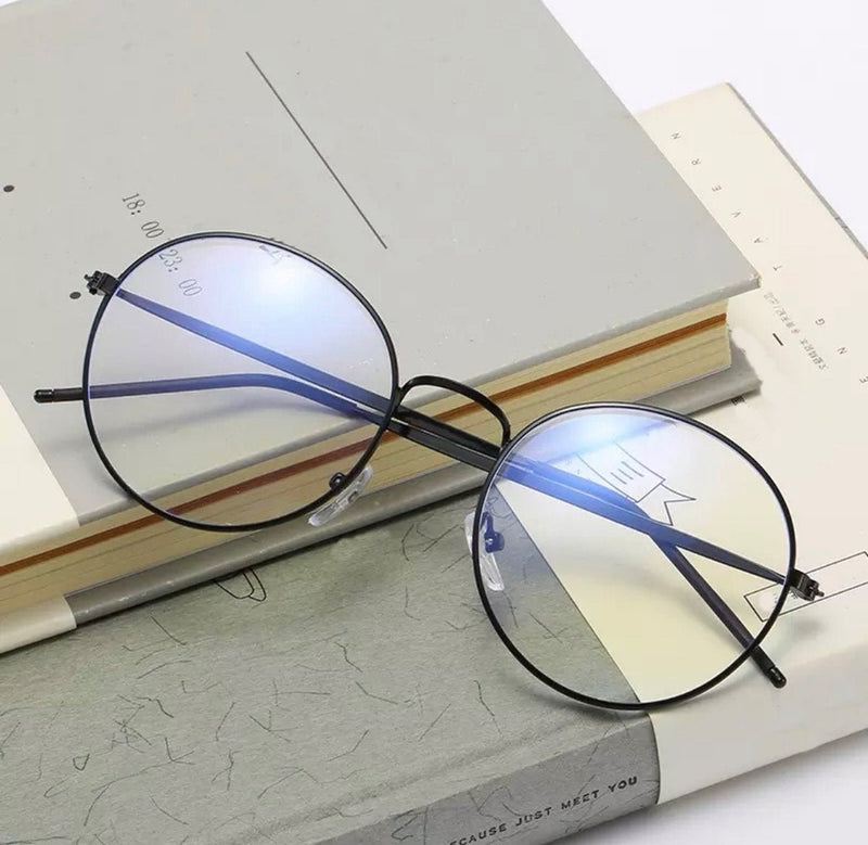 Retro Computer Glasses - Anti Blue Light blocking Anti Glare Glasses - Calmshops.co.uk