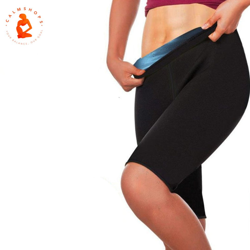 Sweat Shaping Sauna Pants - Slimming Sweat Shorts Sweatshaper - Calmshops.co.uk