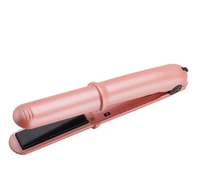 USB Portable Titanium Mini Travel Wireless Hair Straightener & Curler - Calmshops.co.uk